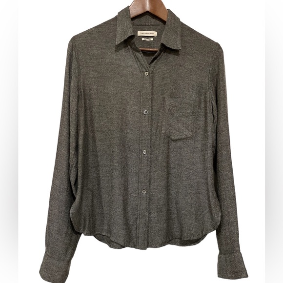 Isabel Marant Tops - Isabel Marant Etoile Button Down Wool Blend shirt Sz XS 34